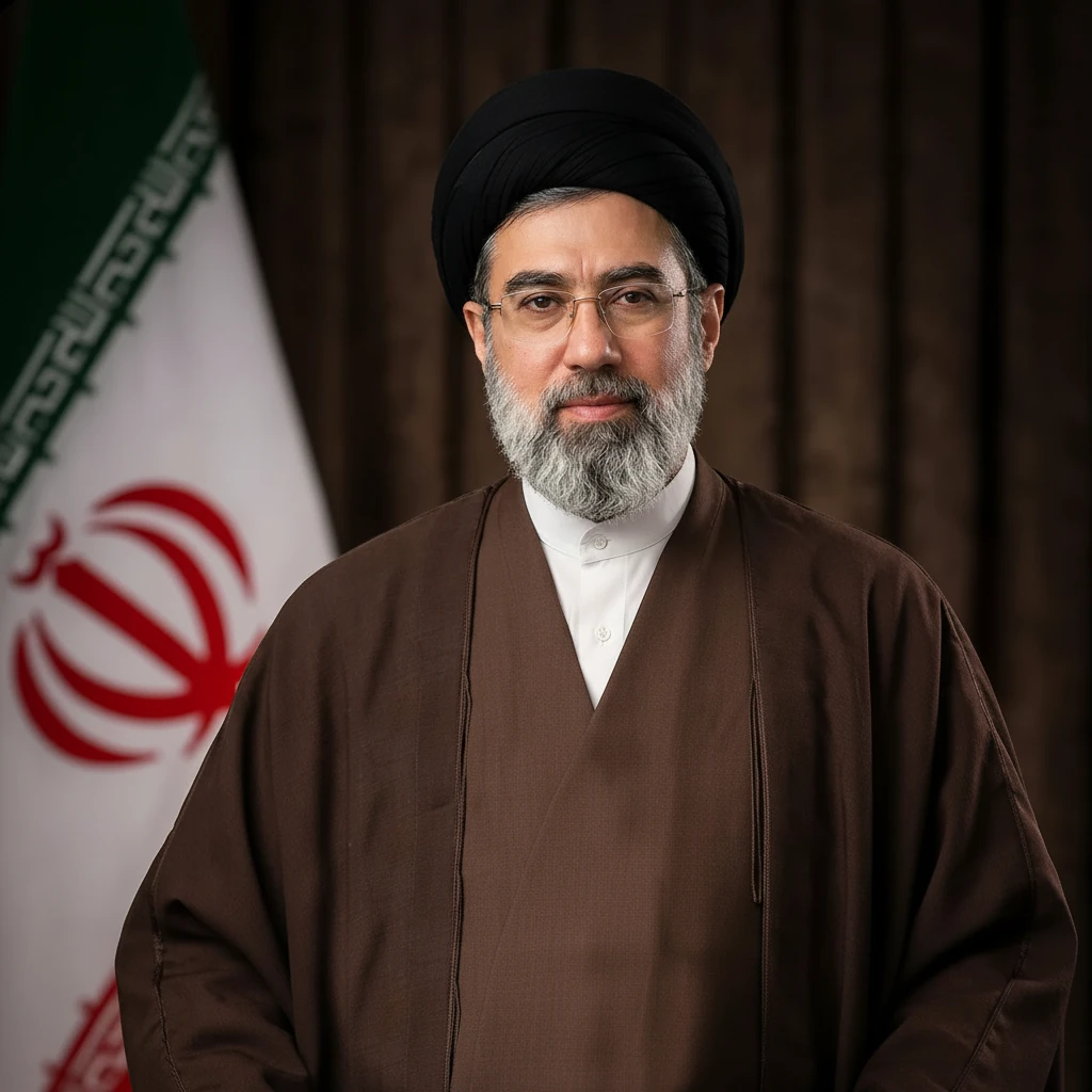 پرتره آیت الله سید مجتبی خامنه ای